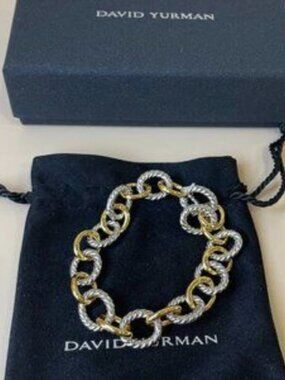 David Yurman Medium Oval Link Bracelet 21 cm